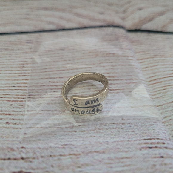 1 Left! NWT "I Am Enough" Ring 💖💍 - Picture 6 of 8